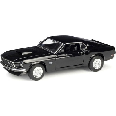 Welly Ford Mustang 1969 Boss 429 černý 1:34