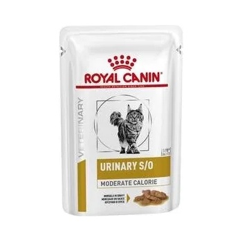 Royal Canin Urinary S/O Moderate Calorie - за разтваряне на камъни от струвит пауч в сос 85gr