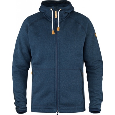 Fjallraven mikina Ovik fleece hoodie Men modrá