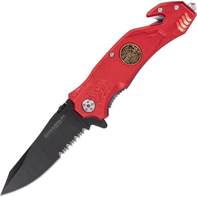 Magnum Джобен нож MAGNUM Fire Fighter red