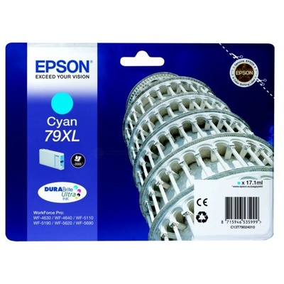 Epson T7902 79XL цианово мастилено касета DURABrite Ultra 17, 1 мл (C13T79024010)