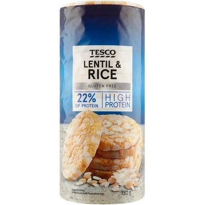 Tesco Šošovicovo-ryžové chlebíčky 130 g