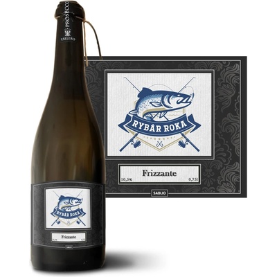 Sablio Rybár roka Prosecco biele suché šumivé víno 10,5 % 0,75 l (holá fľaša)
