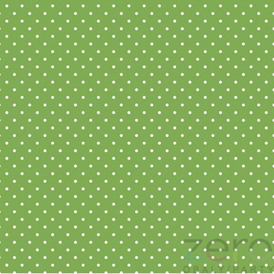 Daisy Ubrousky 3N 20ks zelené s mini puntíky 33x33cm