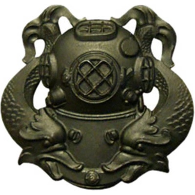 Armáda U.S. Odznak US DIVER 1st Class ČERNÝ