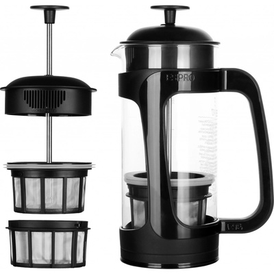 Espro French press kávovar PRESS P3 530 ml, černá, sklo / plast