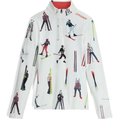 Spyder Vivid 1/2 Zip biela