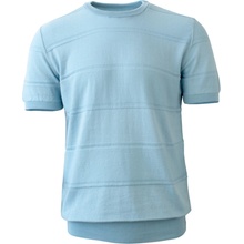 Crawler pánské pletené tričko světle modrá