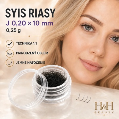 Syis riasy J 0,20 mm x 10 mm 0,25 g