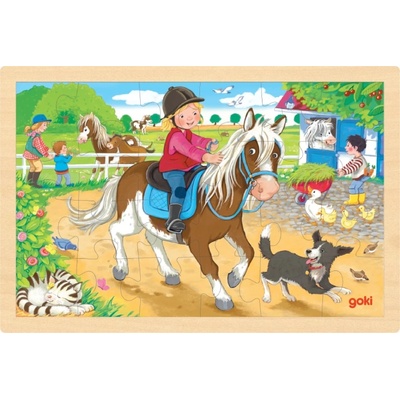 Goki Puzzle Goki Pony Farm (57412)