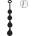 Levelz Waterdrop Silicone Anal Balls M 30mm Black
