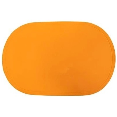 Toro prostírání měkké 44x29cm oválné oranžové
