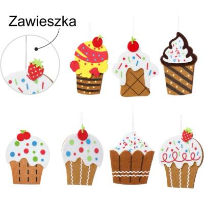 Pro-Tech shop Vianočná závesná ozdoba nerozbitná farebná 69307