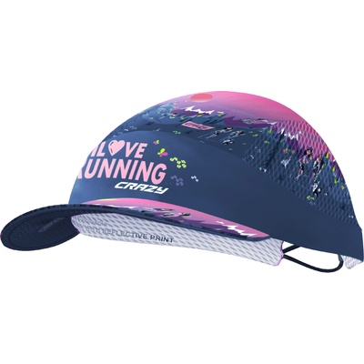 Crazy Pacman Cap Run i love running běžecká k unisex