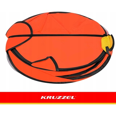 Kruzzel 27666 Dětský plážový stan 180 x 95 x 82 cm, medvídek