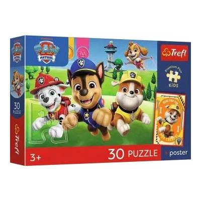 Trefl Trefl: Premium Plus Kids - Paw Patrol Пъзел - 30 части