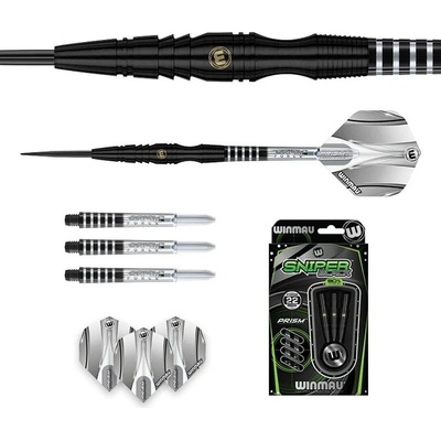 Winmau Sniper Black Steel Tip 22 g