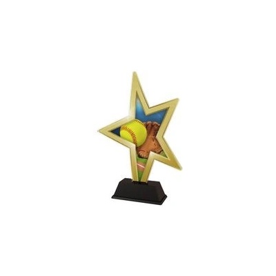 Poháry Bauer Akrylátová trofej STAR002M7 Softball