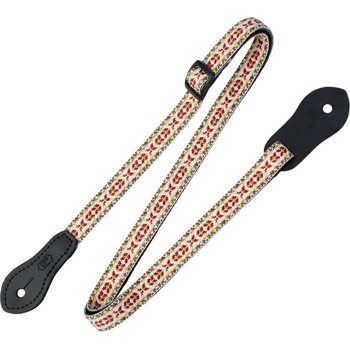 Levy's Jacquard Yellow and Red Колан за укулеле (MJ19UKE-001)