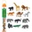 Safari Ltd Safari® Toob Диви животни 12 фигурки (S695004)