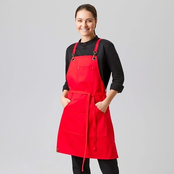 Image 1 of EXNER Унисекс престилка Exi в червен цвят (2494540)