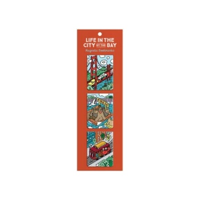 Life In The City By The Bay Magnetic Bookmarks