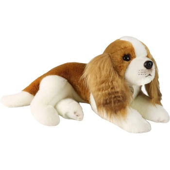 Rappa Плюшена играчка Rappa Еко приятели - Кучето Чарлз Шпаньол, седящо, 40 cm (242944)