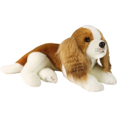 Rappa Плюшена играчка Rappa Еко приятели - Кучето Чарлз Шпаньол, седящо, 40 cm (242944)