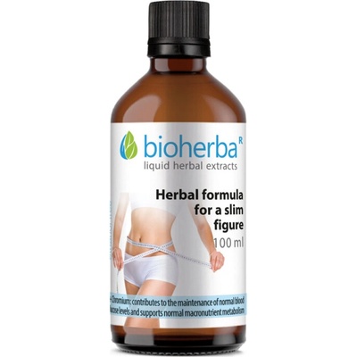 Bioherba Tinktúra zo 17 bylín na chudnutie a detoxikáciu 100 ml