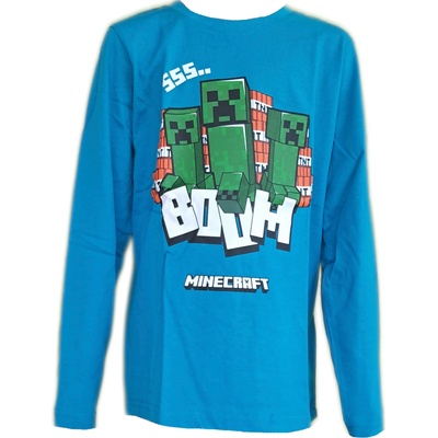 Dlouhé tričko Minecraft Creeper dětské