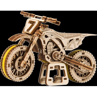 Wooden City 3D puzzle Motorka MotoCross 88 ks