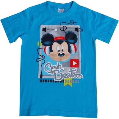 Xcena Mickey Mouse triko tyrkysová