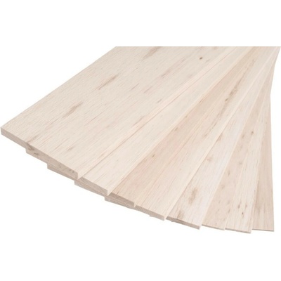 Kavan 100x10cm Balsa 5 mm standard B kvalita