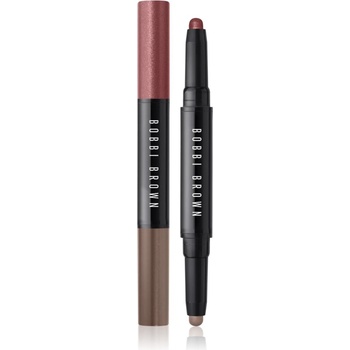 Bobbi Brown Long-Wear Cream Shadow Stick Duo сенки за очи в молив дуо цвят Bronze Pink / Espresso 1, 6 гр