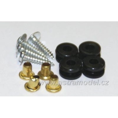 Monza Монтажен комплект за серво 4 винта кръгъл