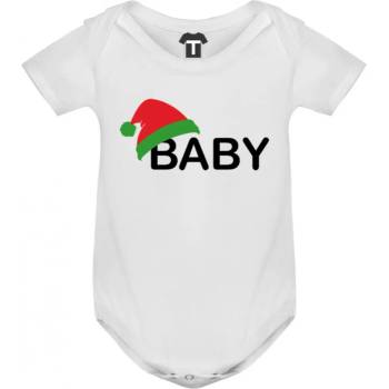 Image 1 of Бебешко боди в различни цветове Christmas Hat