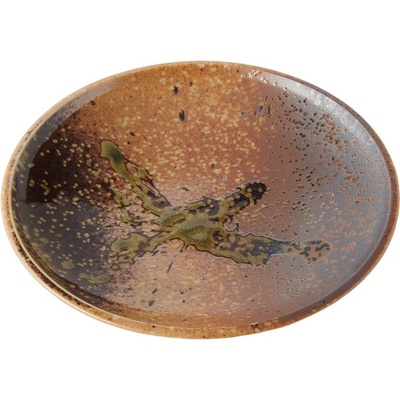 MIJ Předkrmový talíř WABI SABI 19 cm hnědá keramika