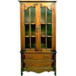 EX Home Витрина EX Home модел Rimini AK, 90 см, Махагон масив