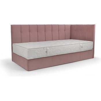 Мебели КАМБО Тапицирано легло Йони пепел от рози Spark 23