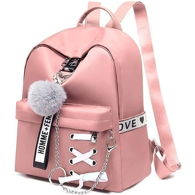 Дамска Раница Charon Claire, Различни цветове, Пепел от рози (QWKD-02-ROSE-ASHES)