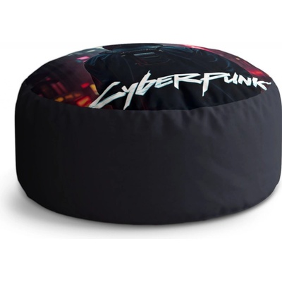 Sablio Taburet Circle Cyberpunk 2077 Pohled do města: 40x50 cm