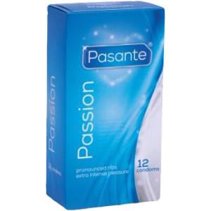 Pasante Passion Condoms - 12 pieces