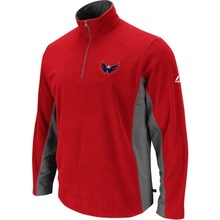 Majestic Mikina Quarter Zip Performance Washington Capitals