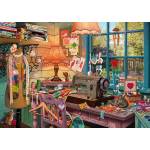Schmidt Spiele - Puzzle Read: In the sewing room - 1 000 piese