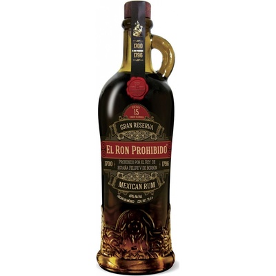 El Ron Prohibido Solera 15y 40% 0,7 l (čistá fľaša)