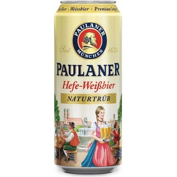 Image 1 of Paulaner Пауланер Хефевайс 12бр. х 500мл
