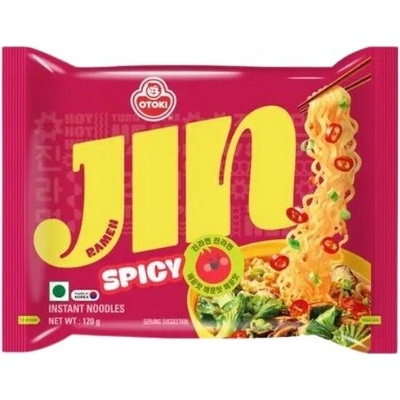 Ottogi Instant rezance Jin Ramen Hot pálivé 120 g