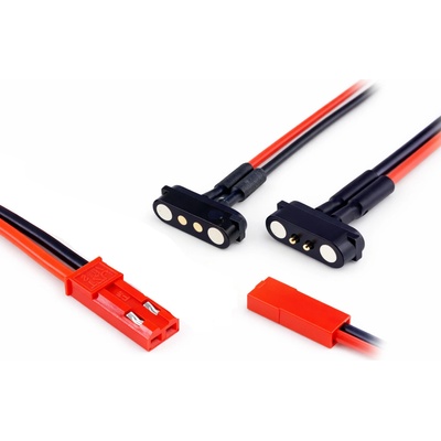 RCSVET RTLECS Magnetický konektor s JST-BEC konektorom Samec/Samica 1RT-MAG-JST