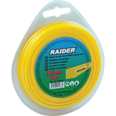 Raider Корда за косачка тример квадратна 1.65mm х 15m (110211)
