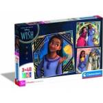Clementoni Puzzle Clementoni 3x48 WISH 25310, 32 cm x 22 cm